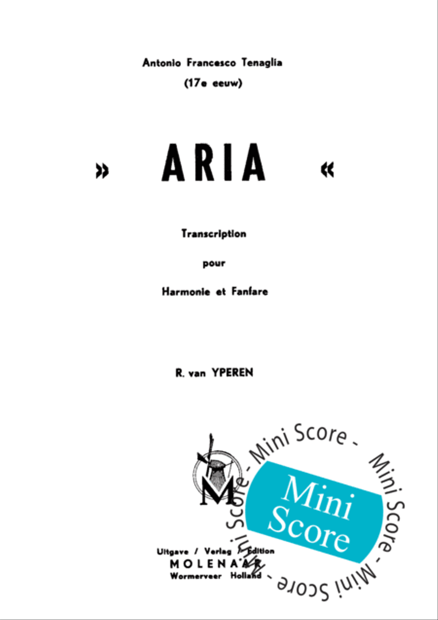 Aria Aria Concert Band scores gallery preview page 3