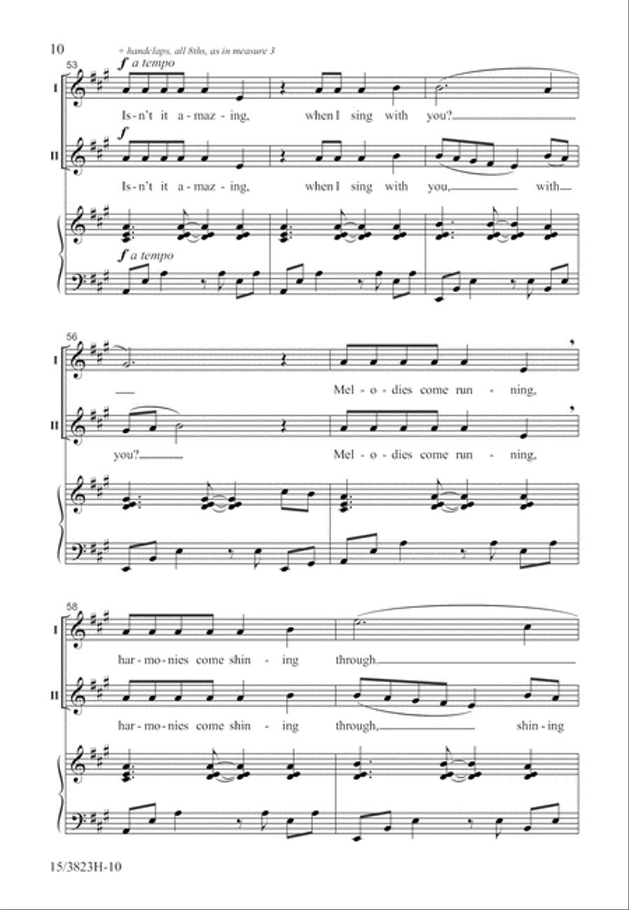 Isn't It Amazing? 2-Part scores gallery preview page 10
