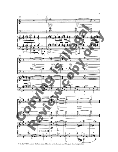 Festive Ode (Choral Score) image number null