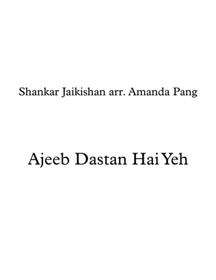 Book cover for Ajeeb Dastan Hai Yeh