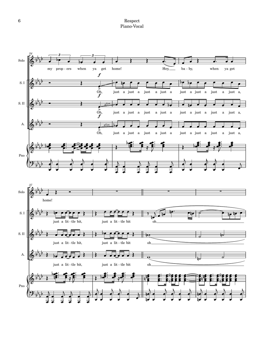 Respect Respect SSA scores gallery preview page 6