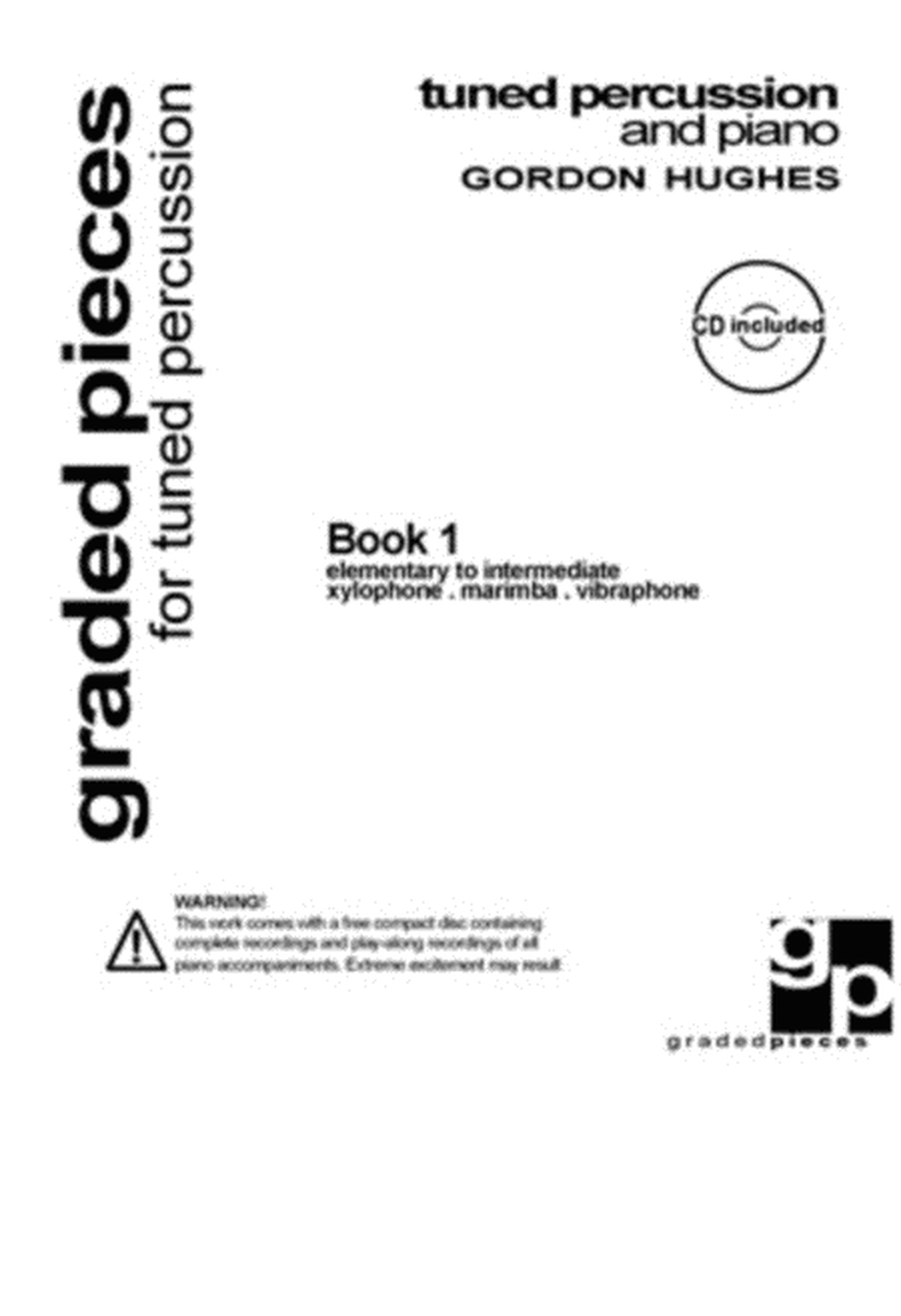 Graded Pieces For Tuned Percussion Book 1 Book/CD