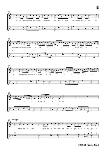 Legrenzi-Congratulamini Filiæ Syon,Op.10 No.2,in C Major