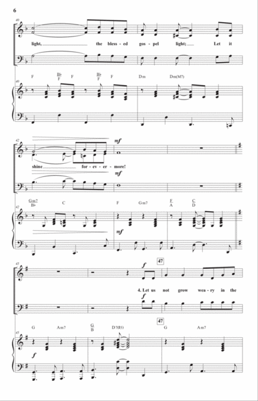 Send the Light (SAB) 3-Part scores gallery preview page 6