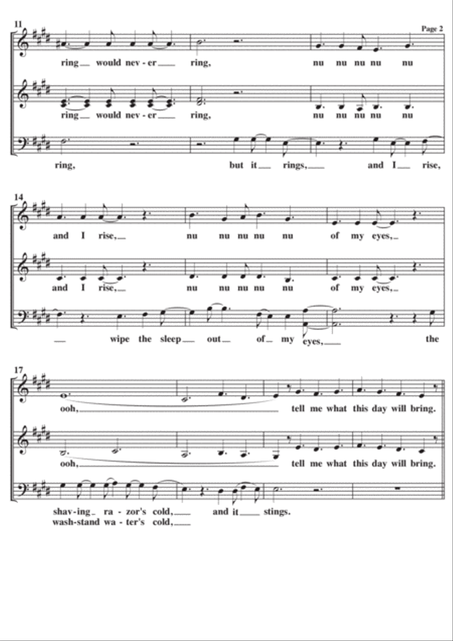 Daydream Believer Daydream Believer 3-Part scores gallery preview page 2
