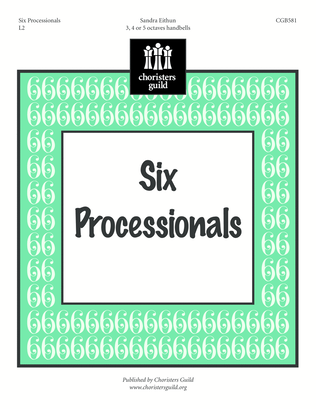 Book cover for Six Processionals