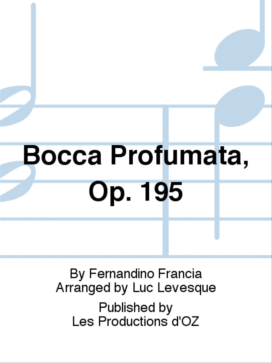 Bocca Profumata, Op. 195 Bocca Profumata, Op. 195 Classical Guitar scores gallery preview page 1