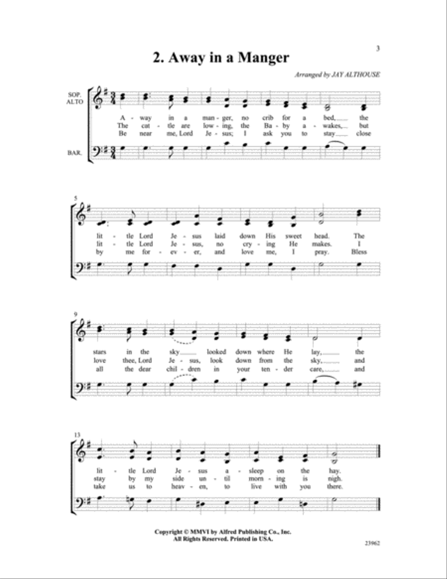 Joy! - A Carol Collection 3-Part scores gallery preview page 3