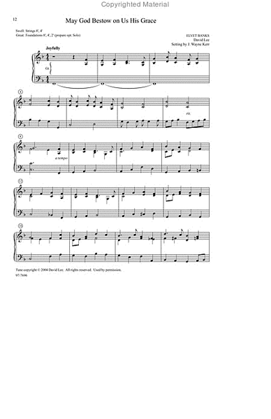 Strong to Save: Easy Hymn Preludes for Manuals - National Hymns
