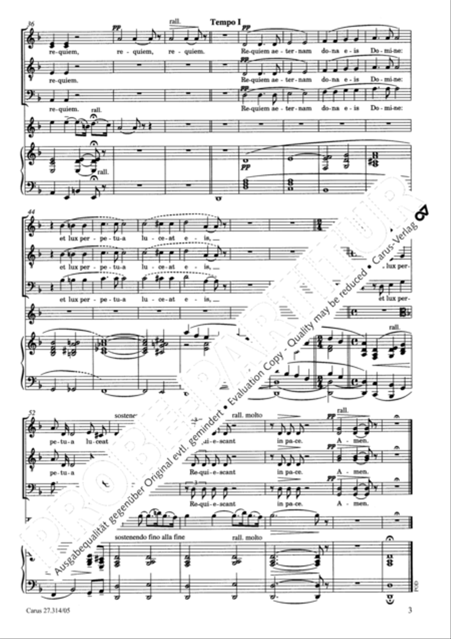 Requiem aeternam Requiem aeternam STB scores gallery preview page 4
