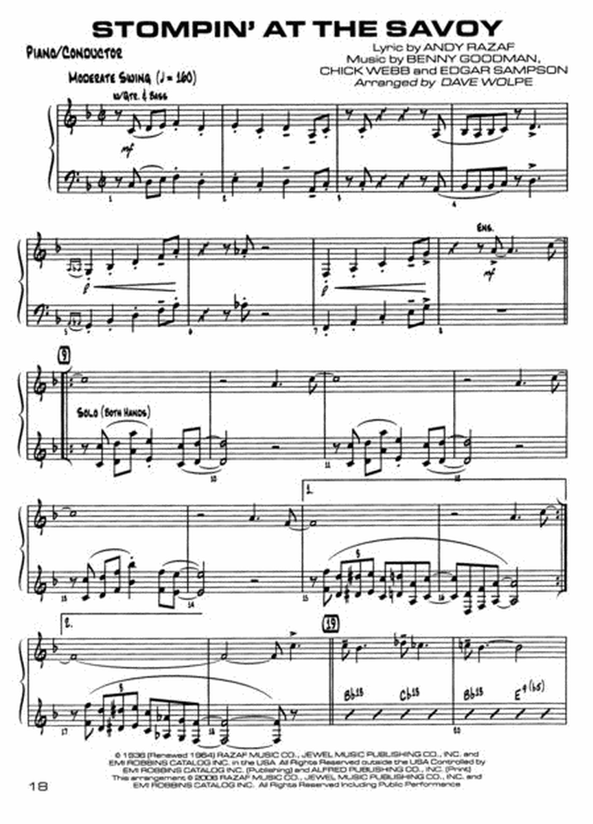Alfred Jazz Combo Collection (Piano/Score)