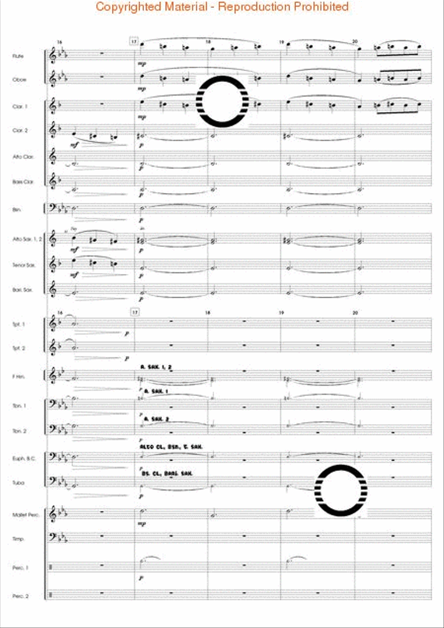 Peer Gynt Suite No. 1 Concert Band scores gallery preview page 5