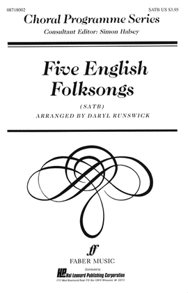 Book cover for Five English Folksongs (Collection)