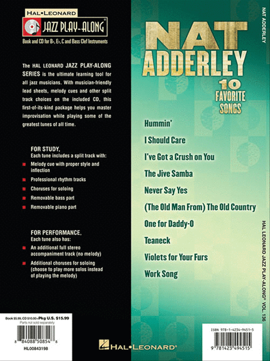 Nat Adderley C Instrument scores gallery preview page 2