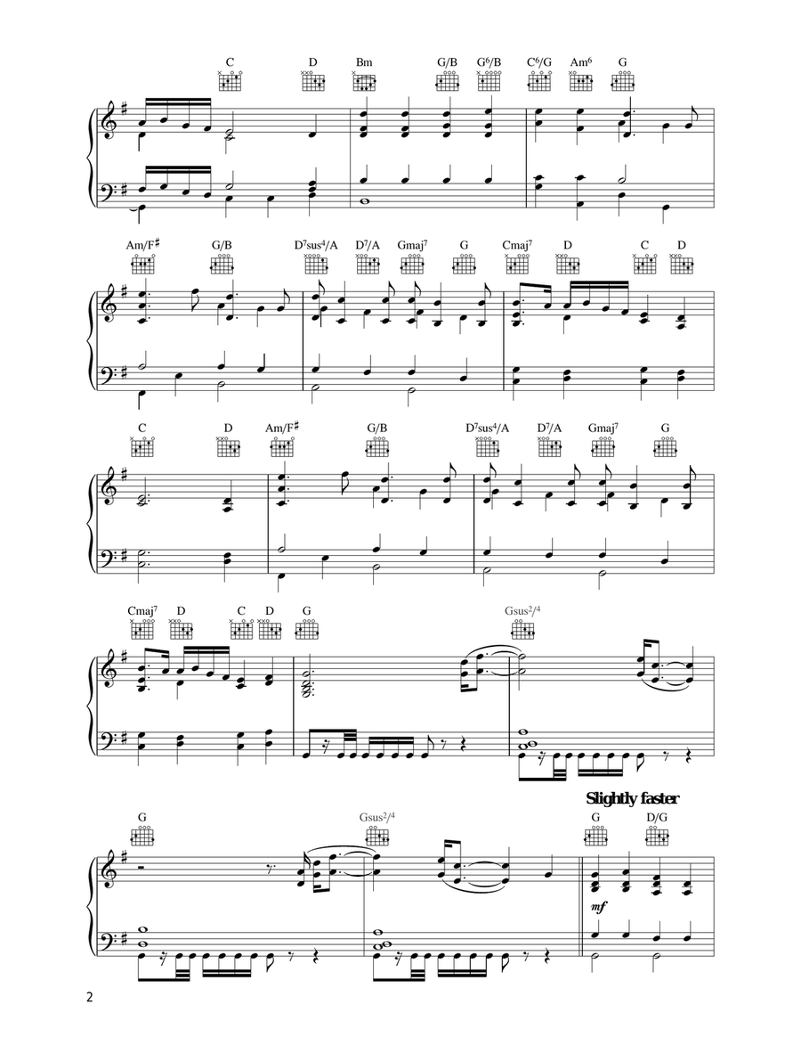 Hymn To The Fallen (from Saving Private Ryan) Piano Solo scores gallery preview page 2