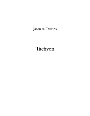 Tachyon - beginning string orchestra