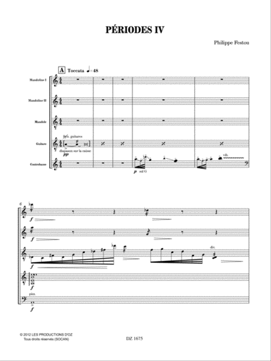 Périodes IV Orchestra scores gallery preview page 3