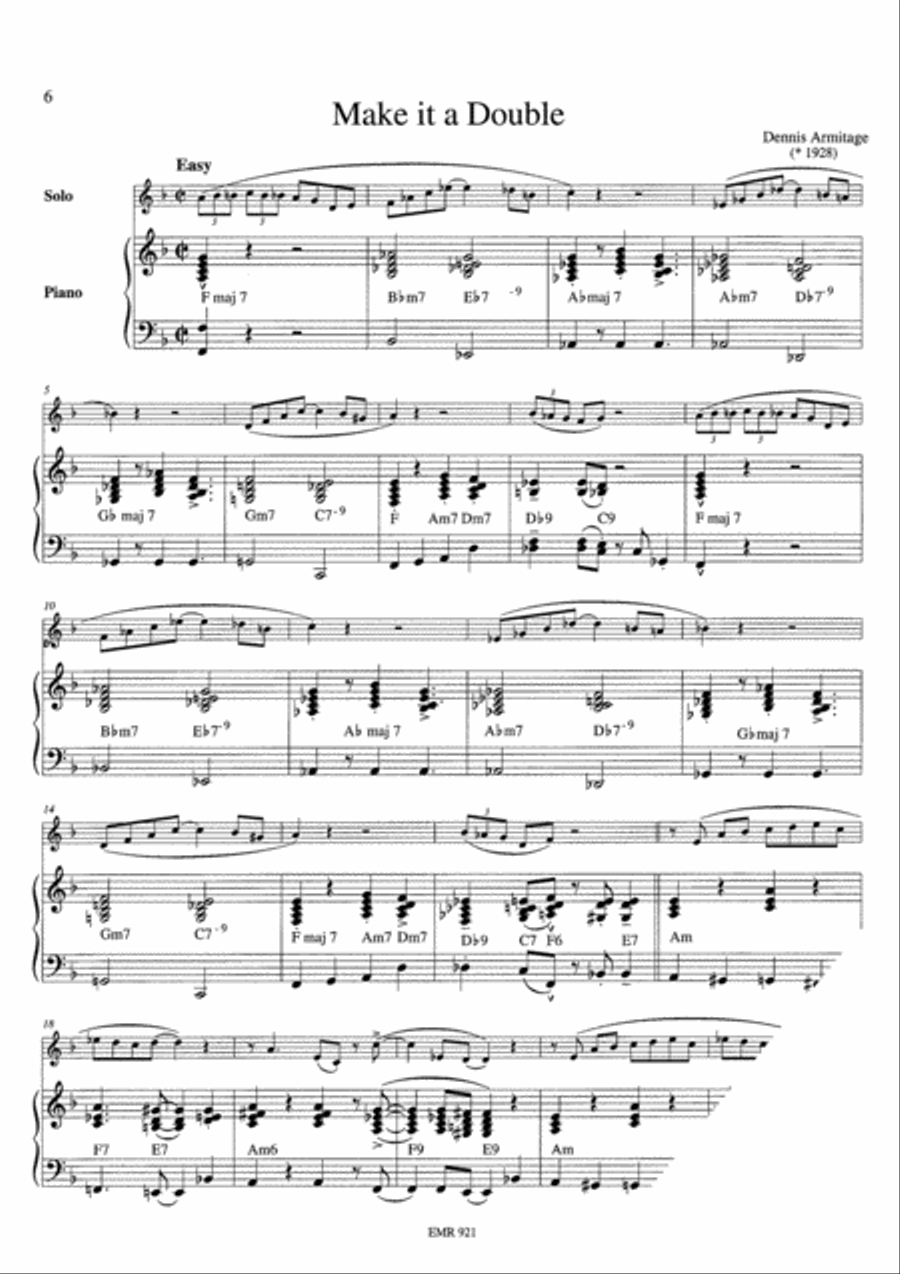 Be-Bop Be-Bop Trumpet Duet scores gallery preview page 4