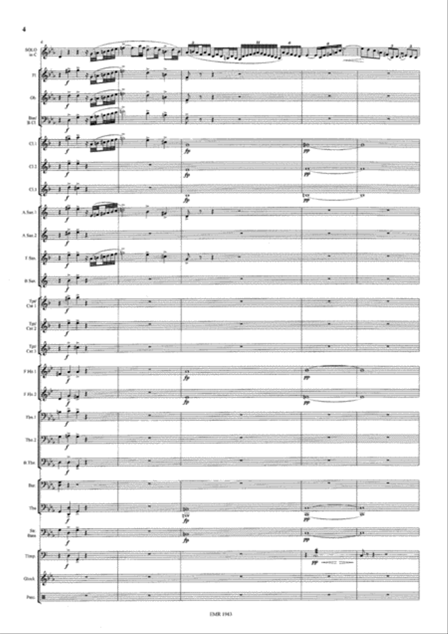 Zigeunerweisen Zigeunerweisen Concert Band scores gallery preview page 5