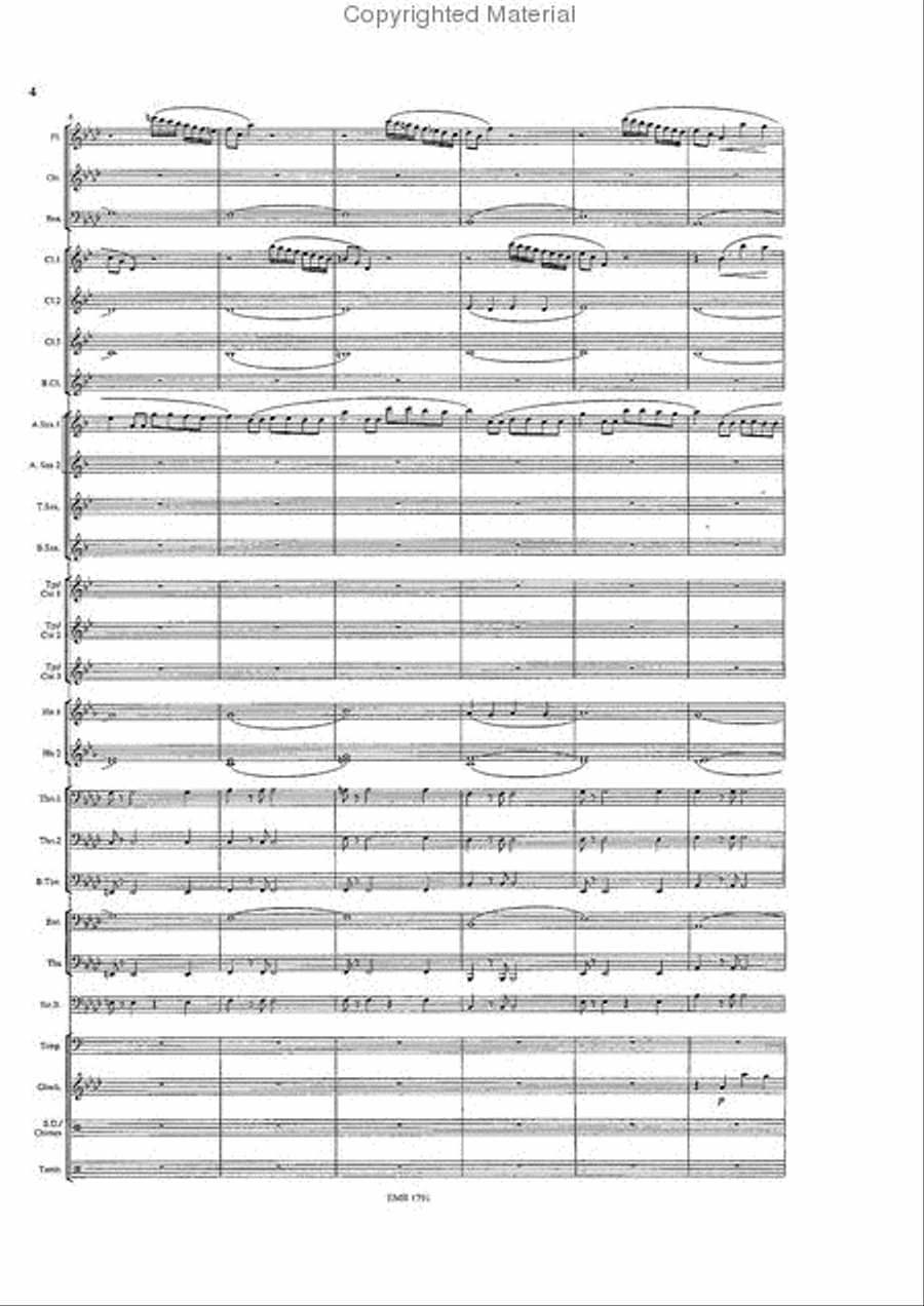 The Windmills Of Your Mind Concert Band scores gallery preview page 4
