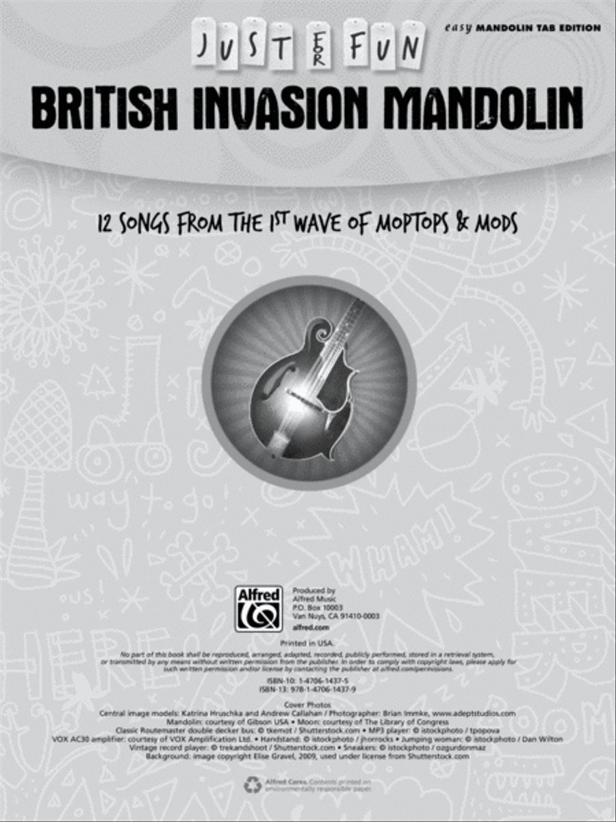 Just for Fun -- British Invasion Mandolin Mandolin scores gallery preview page 2