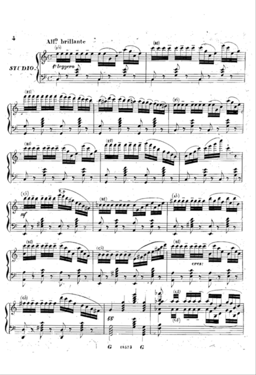 Ricordi di Napoli No. 2 Il Mandolino, op. 84 Harp scores gallery preview page 10
