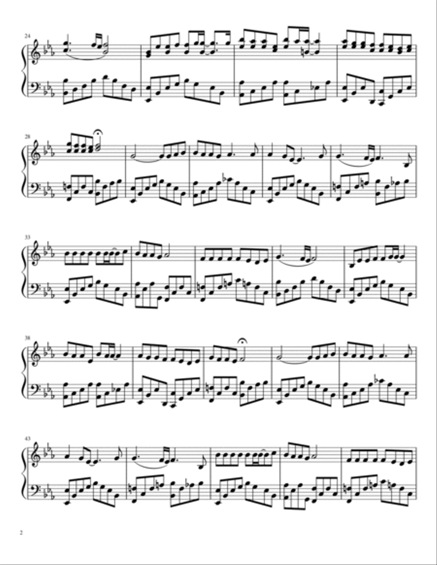 Lord There's Nothing in this World Like You Small Ensemble scores gallery preview page 2