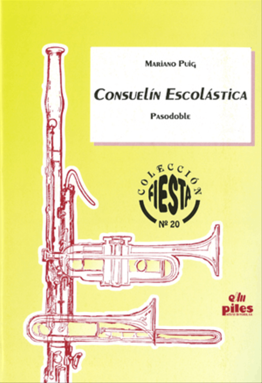 Consuelin Escolastica. Pasodoble Concert Band scores gallery preview page 1
