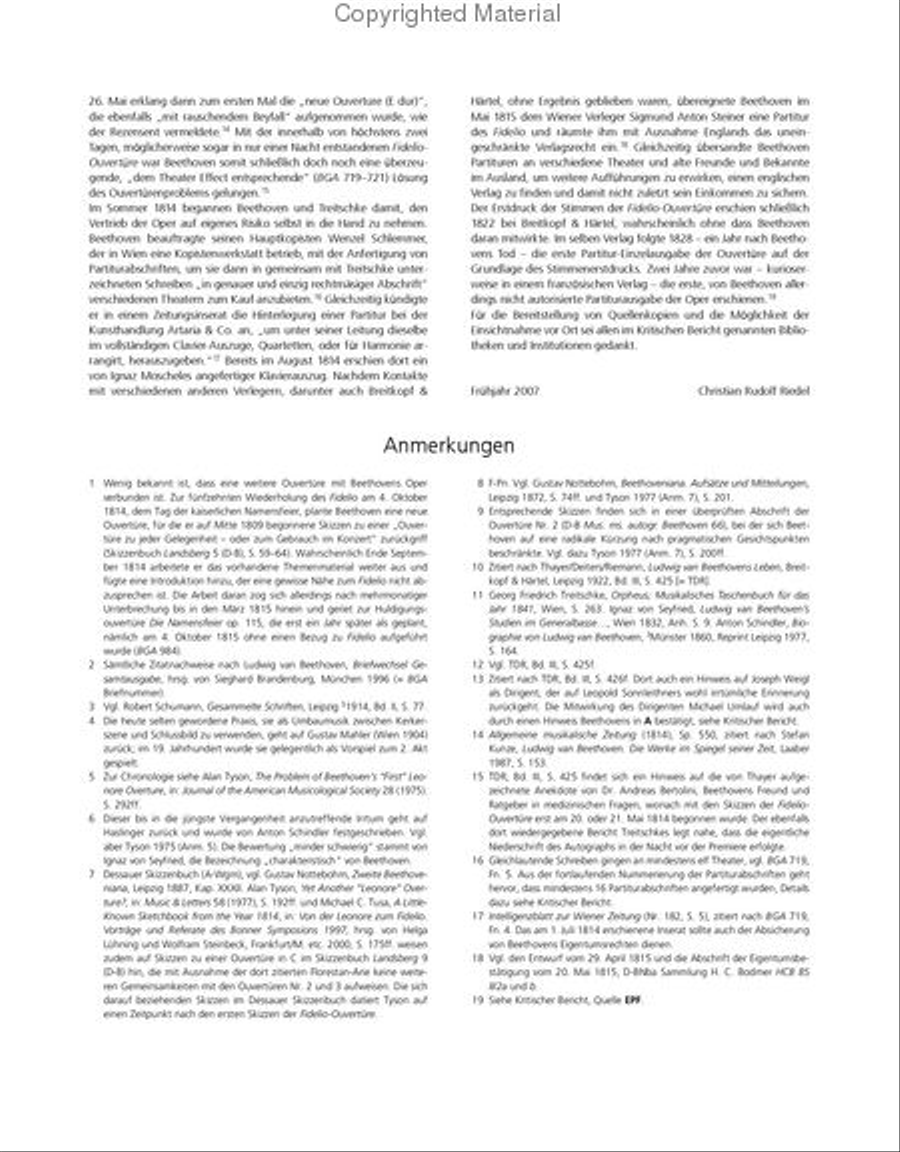 Fidelio Op. 72 Orchestra scores gallery preview page 4