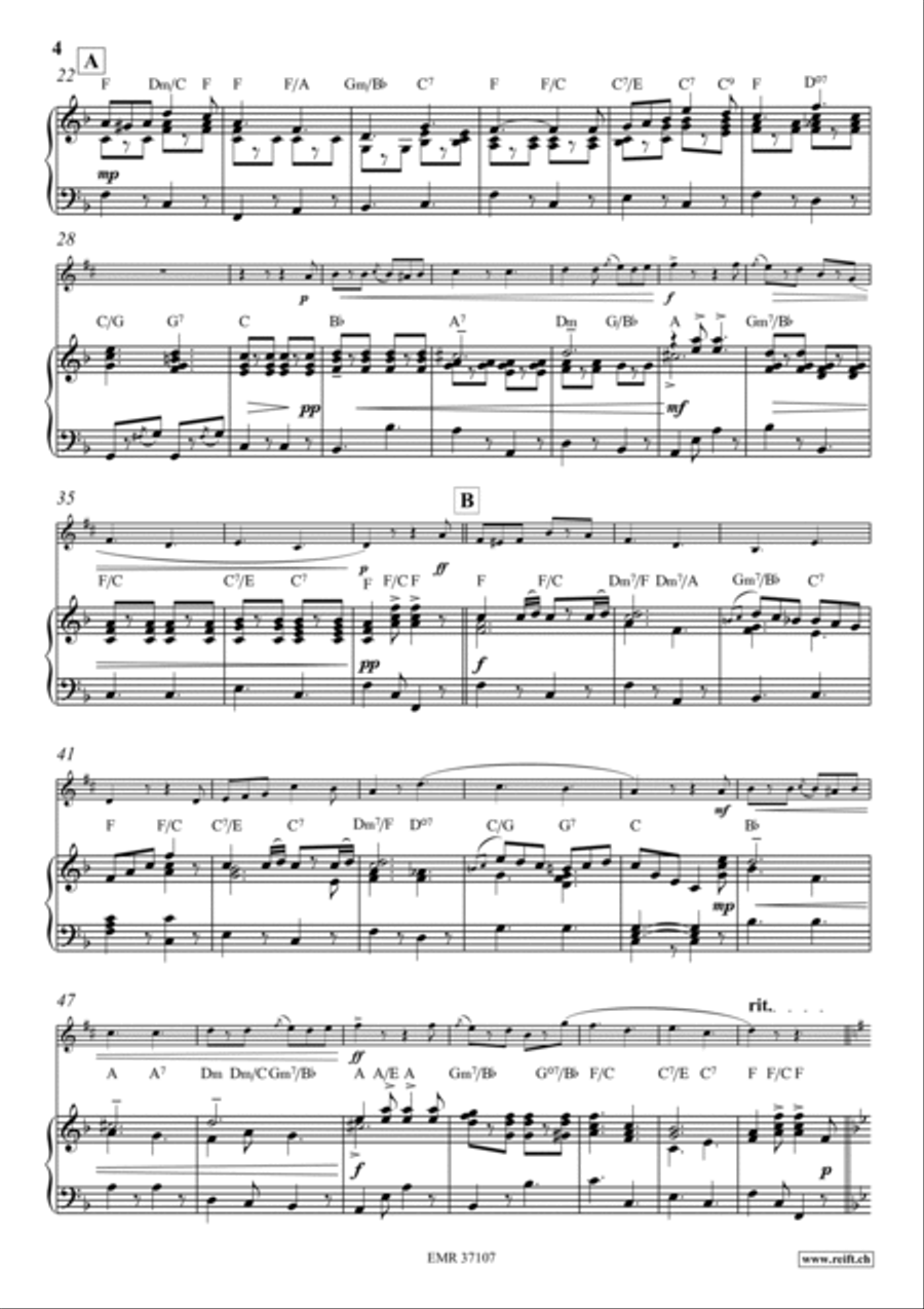 The Liberty Bell Baritone Saxophone scores gallery preview page 5