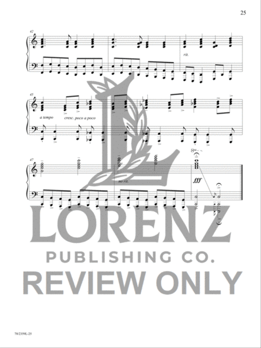 The Church Pianist's Library, Vol. 30 Piano Solo scores gallery preview page 19