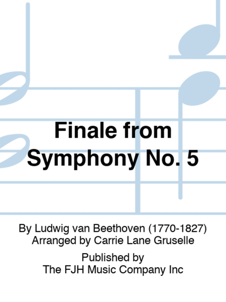Finale from Symphony No. 5 image number null