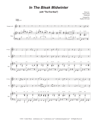 In The Bleak Midwinter (with "The First Noel") (Duet for Bb-Trumpet and French Horn)