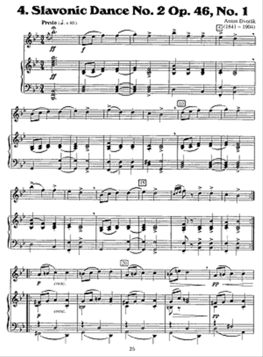 Solo Pieces for the Advanced Clarinetist Clarinet scores gallery preview page 3