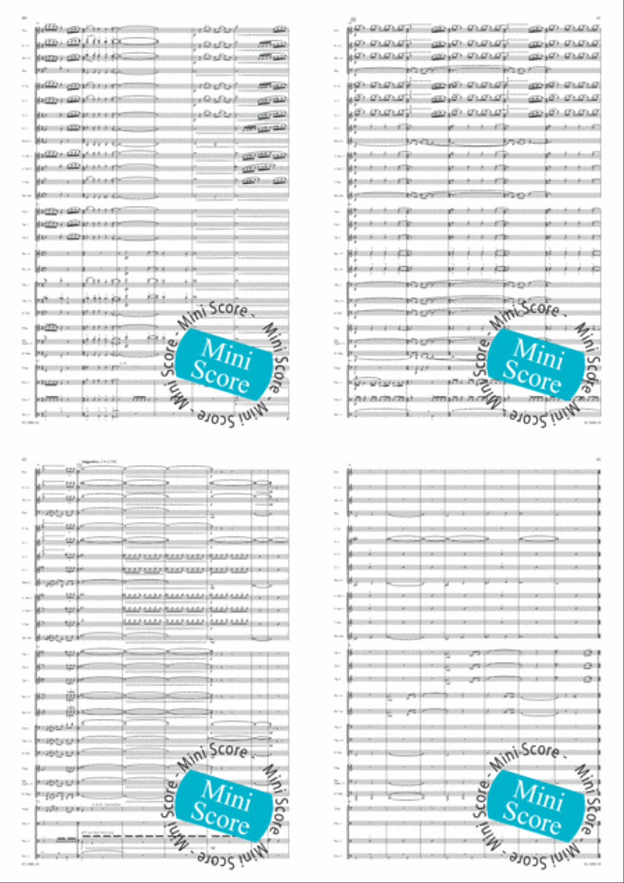 Menu Concert Band scores gallery preview page 18