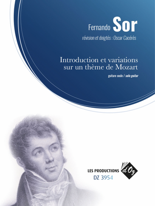 Book cover for Introduction et variations sur un thème de Mozart