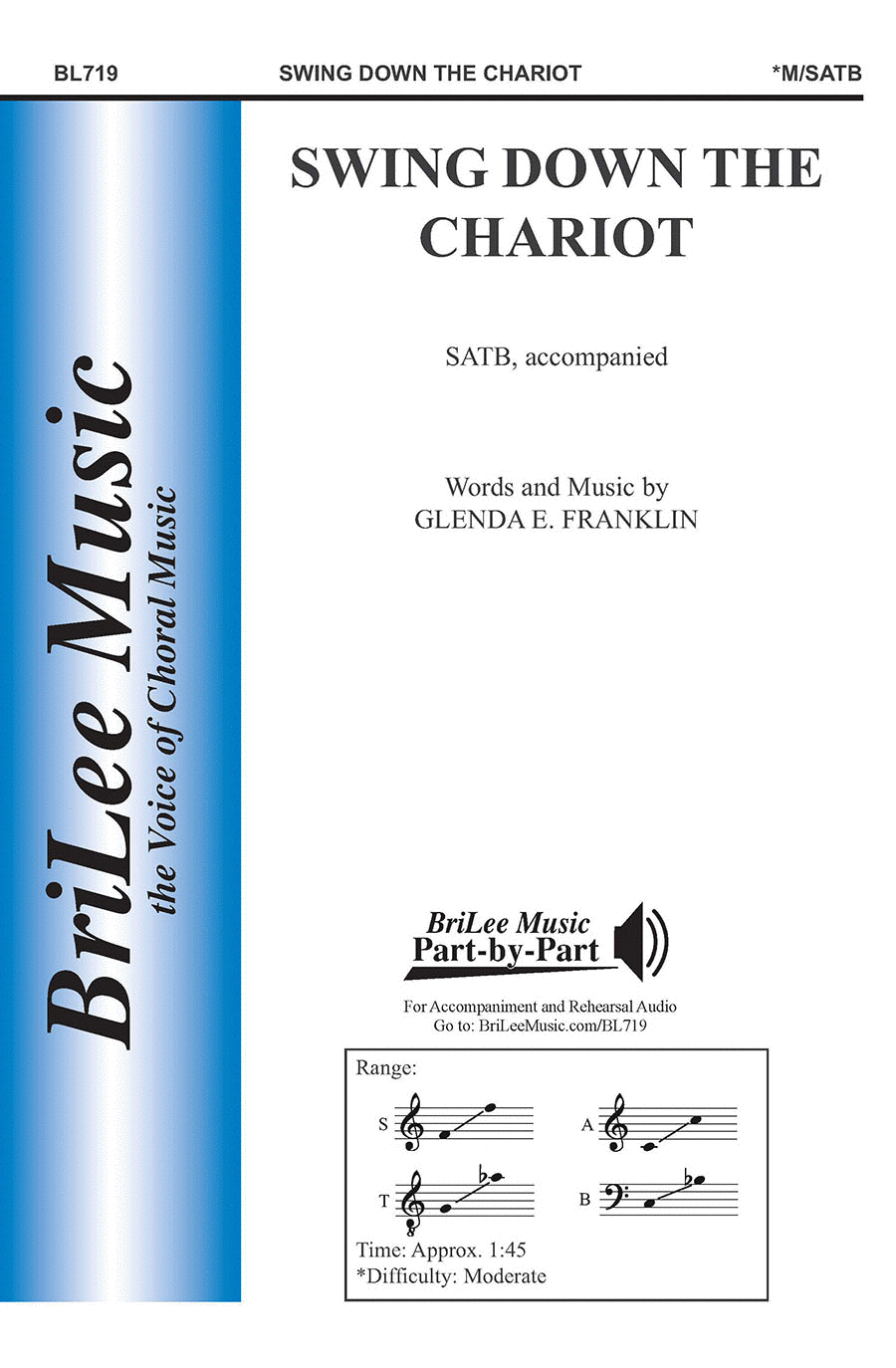 Swing Down The Chariot 4-Part scores gallery preview page 1