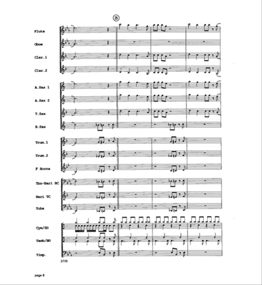 Joy To the World Joy To the World Concert Band scores gallery preview page 9