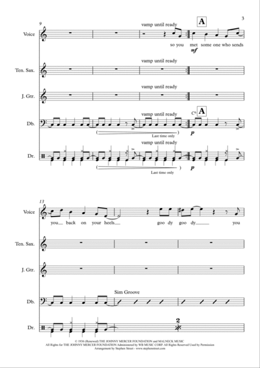 Goody Goody Jazz Ensemble scores gallery preview page 3
