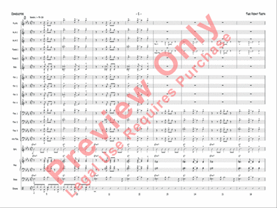 Two Front Teeth Two Front Teeth Jazz Ensemble scores gallery preview page 5