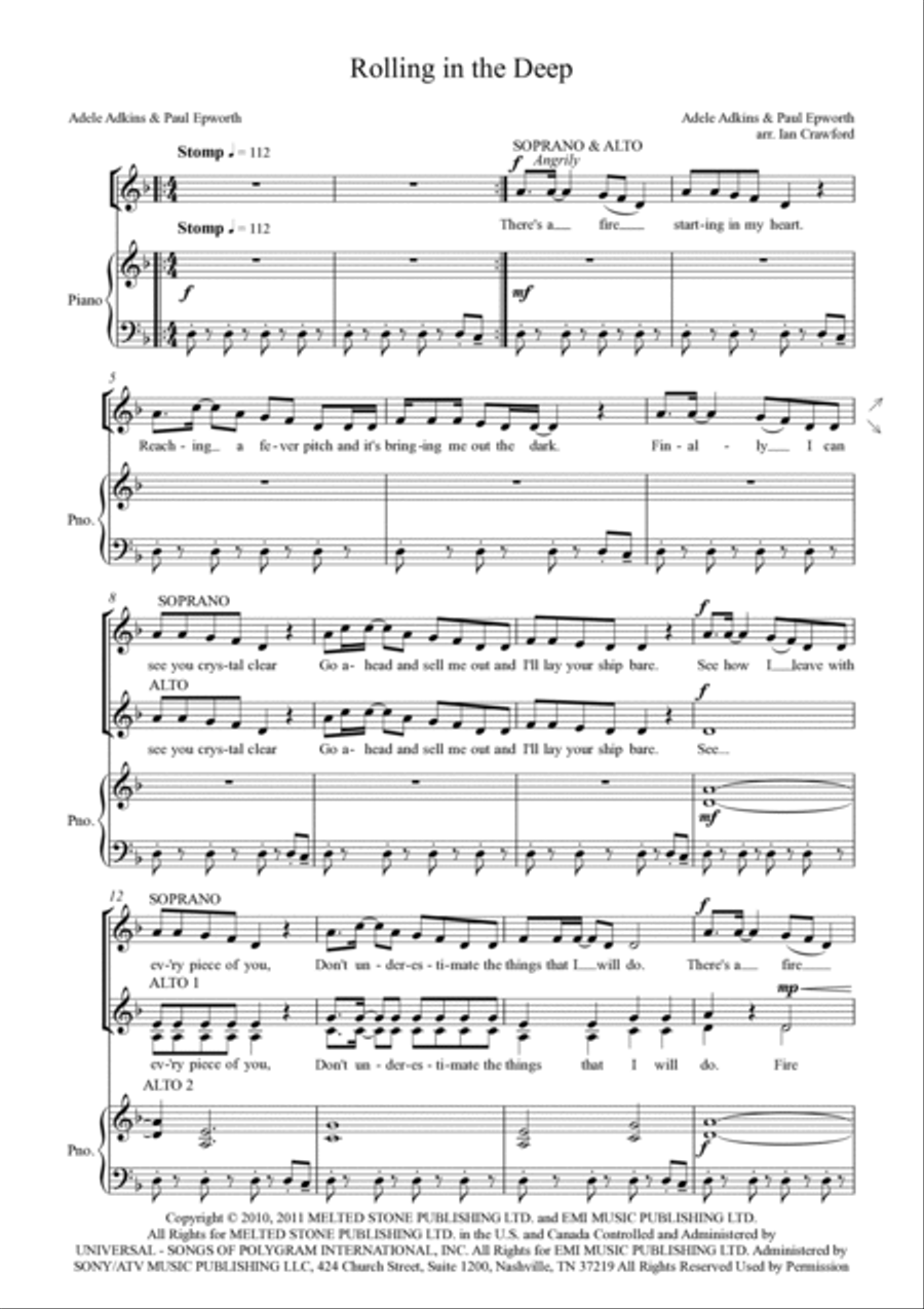 Rolling In The Deep SA scores gallery preview page 2