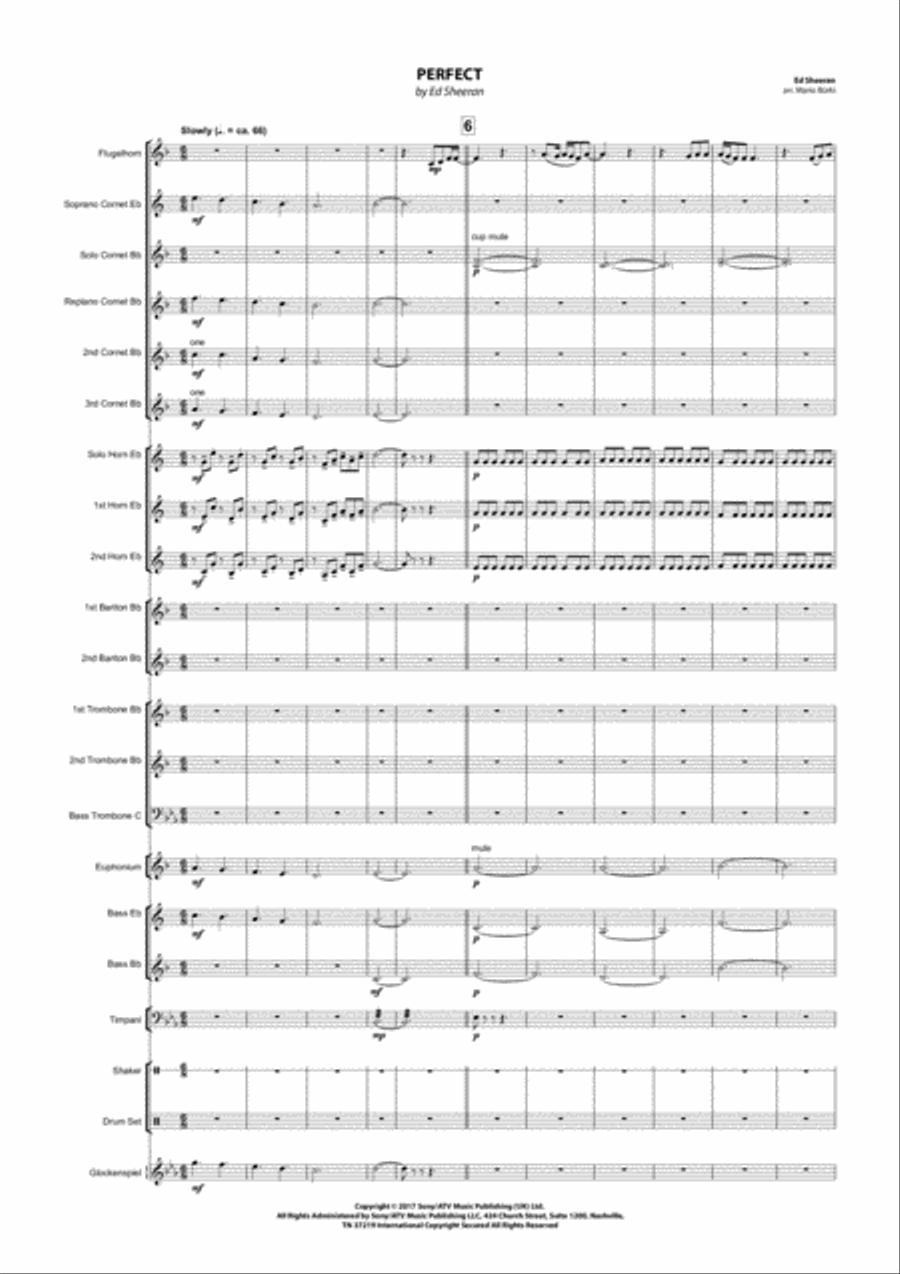 Perfect Brass Ensemble scores gallery preview page 1