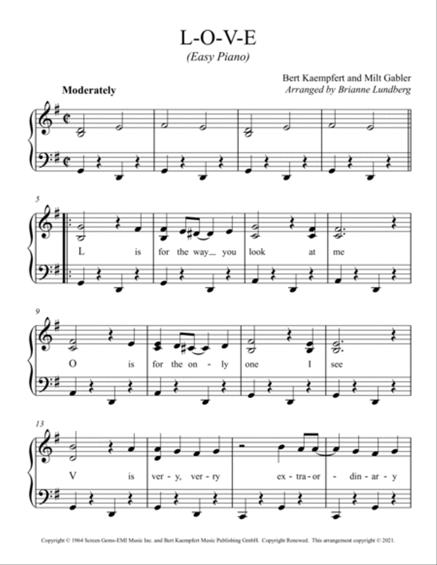 L-o-v-e Voice scores gallery preview page 2