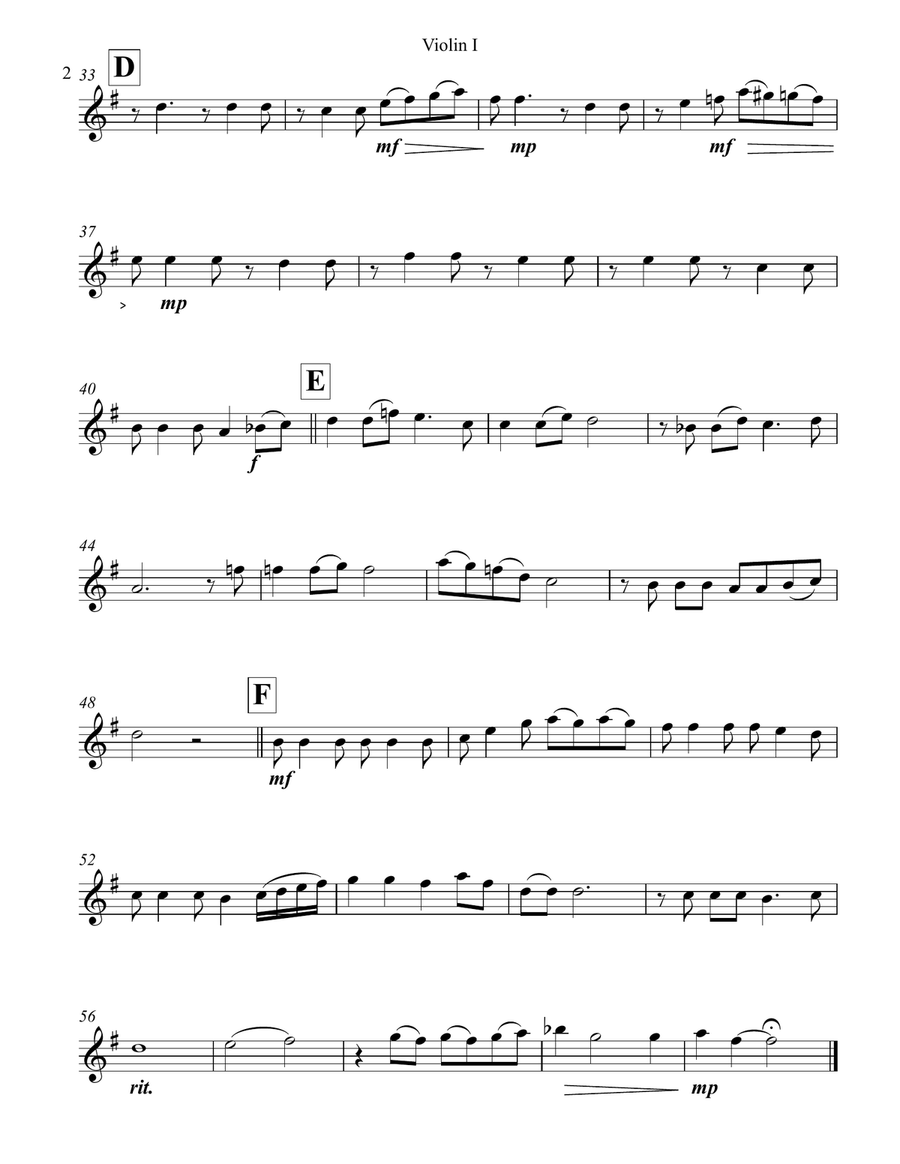 Merry Christmas, Darling String Quartet scores gallery preview page 6