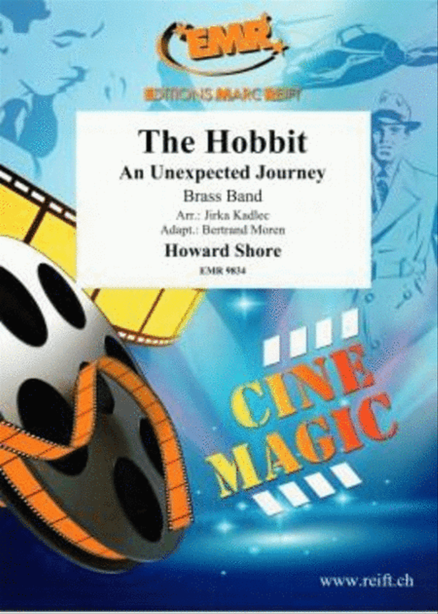 The Hobbit: An Unexpected Journey Brass Band scores gallery preview page 1