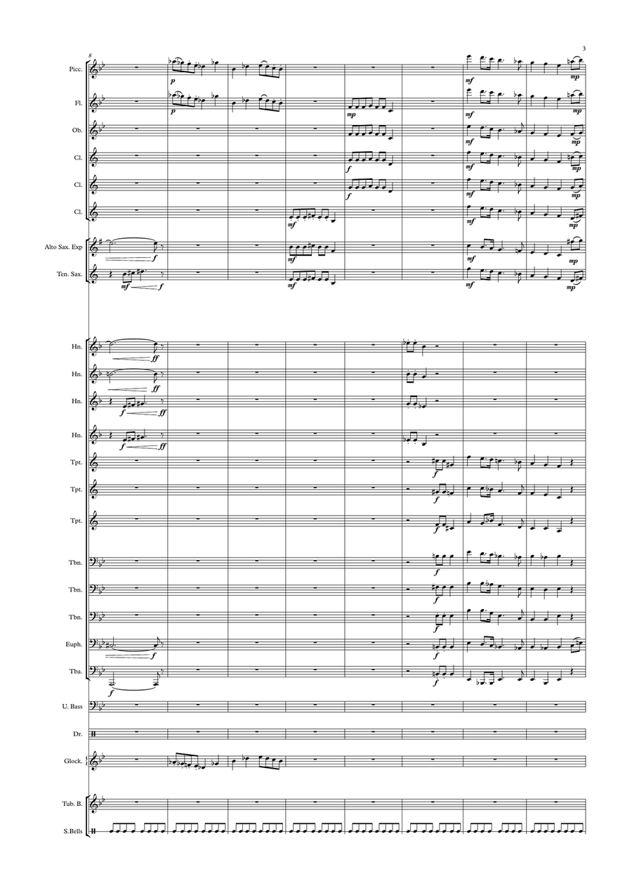 Going Christmas Krackers! for Concert Band Concert Band scores gallery preview page 3