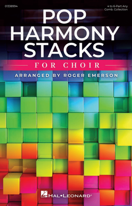 Book cover for Pop Harmony Stacks For Choir