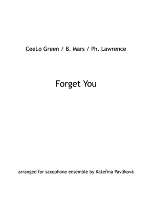 Book cover for Forget You