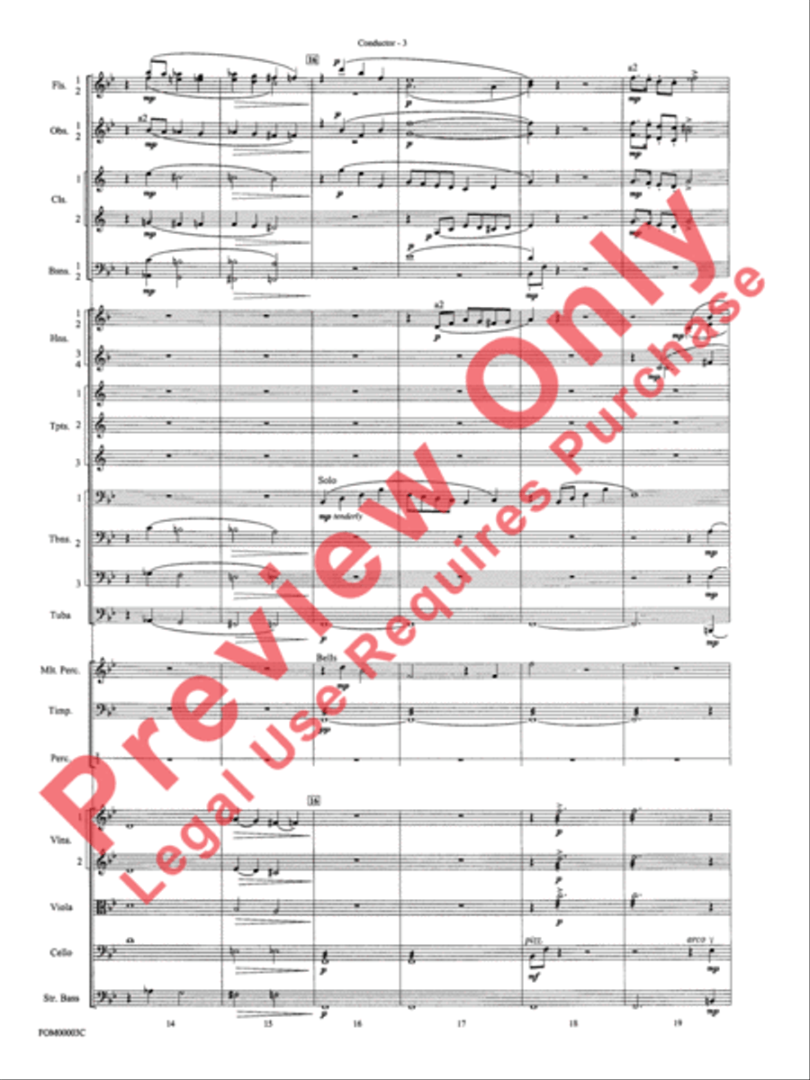 Have Yourself a Merry Little Christmas Full Orchestra scores gallery preview page 5