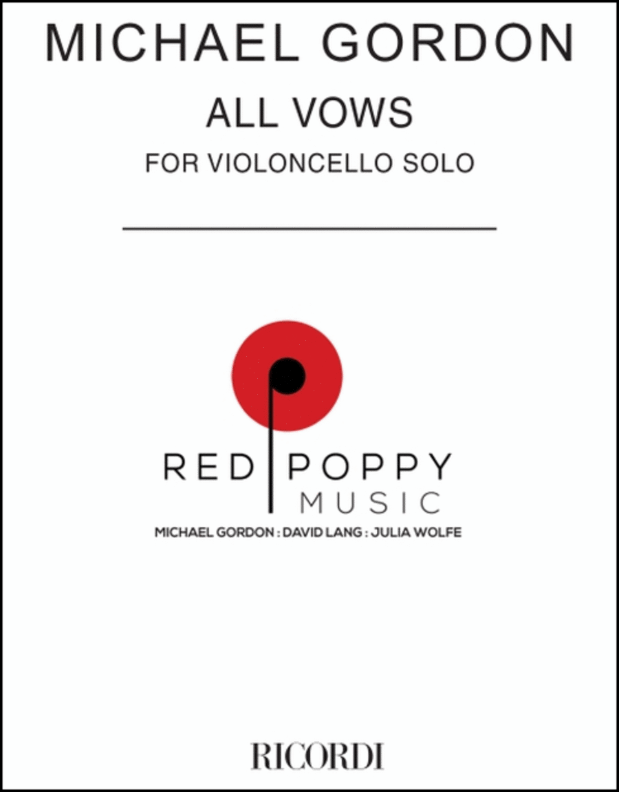 All Vows Choir scores gallery preview page 1